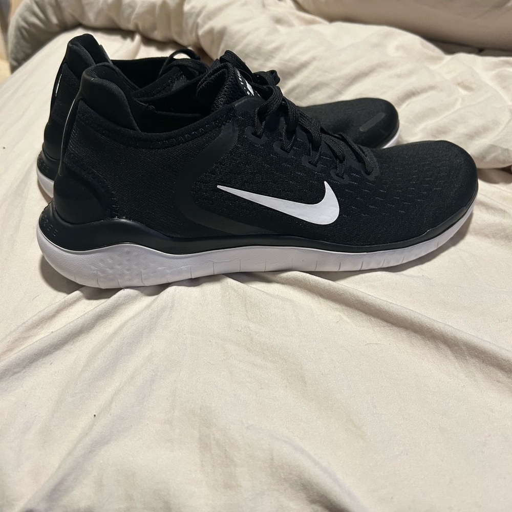 Nike Black and White Athletic Shoes
